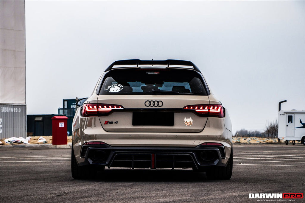 DARWINPRO - AUDI RS4 B9 B9.5 2017 -2024 CARBON FIBRE BKSSII STYLE ROOF SPOILER