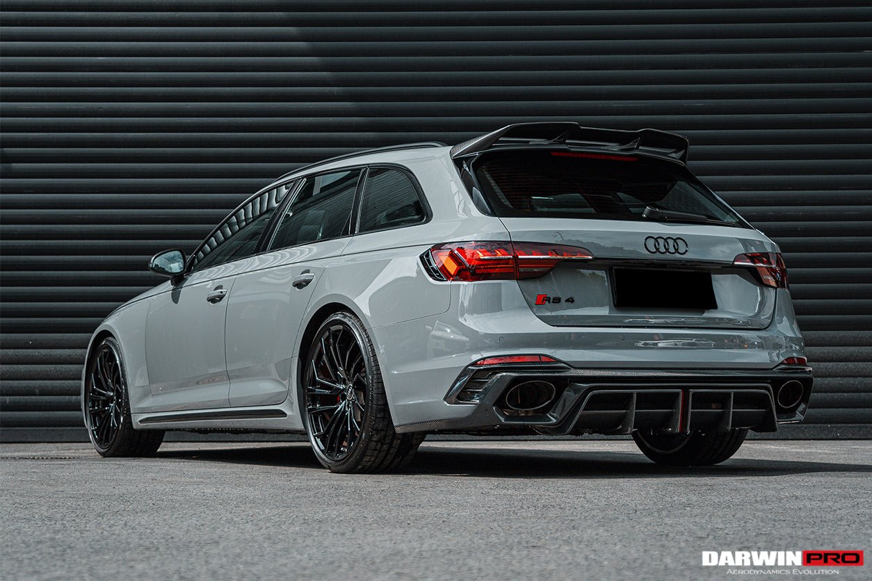DARWINPRO - AUDI RS4 B9 B9.5 2017 -2024 CARBON FIBRE BKSSII STYLE ROOF SPOILER