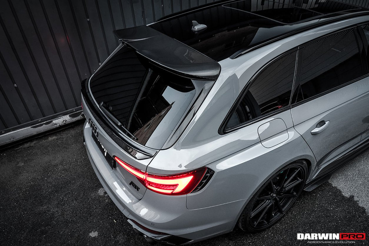 DARWINPRO - AUDI RS4 B9 / B9.5 2017 -2024  CARBON FIBRE REAR MID SPOILER