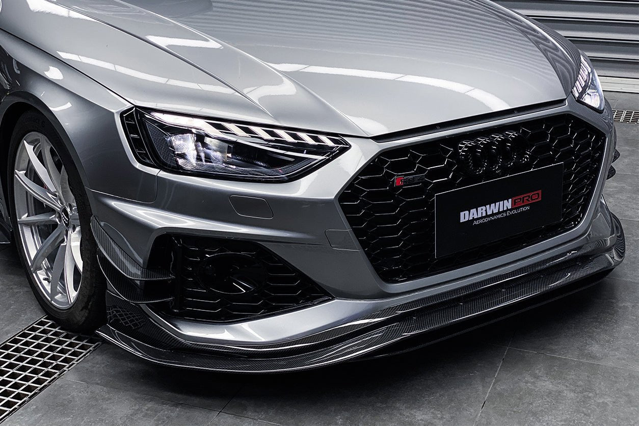 DARWINPRO - AUDI RS4 B9.5 2020 -2024 CARBON FIBRE BKSS FRONT LIP