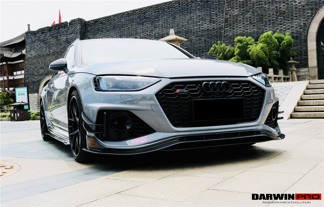 DARWINPRO - AUDI RS4 B9.5 2020 -2024 CARBON FIBRE BKSS FRONT LIP