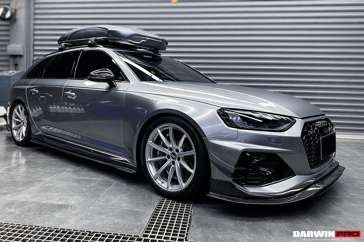 DARWINPRO - AUDI RS4 B9.5 2020 -2024 CARBON FIBRE BKSS FRONT LIP