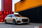 DARWINPRO - AUDI RS4 B9.5 2020 -2024 CARBON FIBRE BKSS FRONT LIP