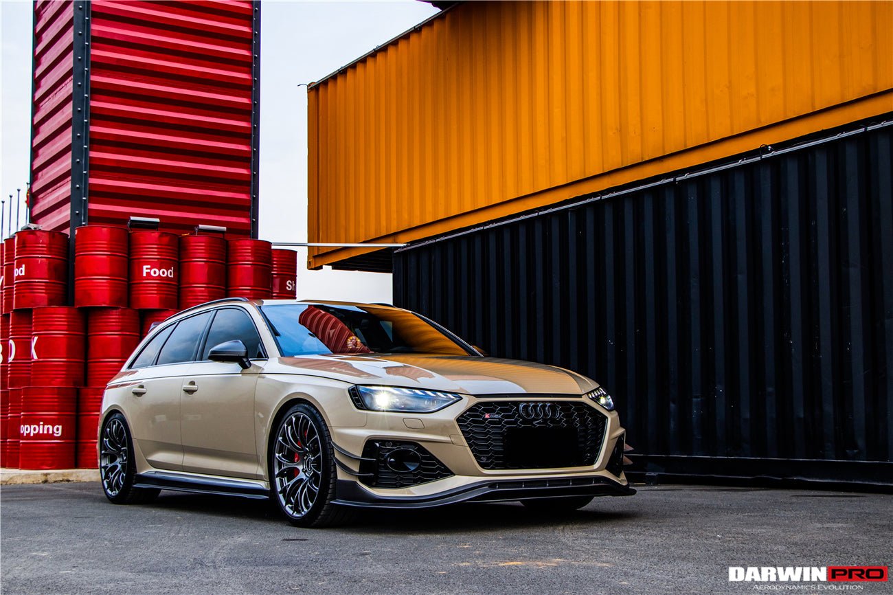 DARWINPRO - AUDI RS4 B9.5 2020 -2024 CARBON FIBRE BKSS FRONT LIP