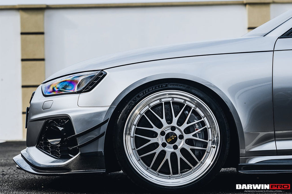 DARWINPRO - AUDI RS4 B9.5 2020 -2024 CARBON FIBRE BKSS FRONT LIP
