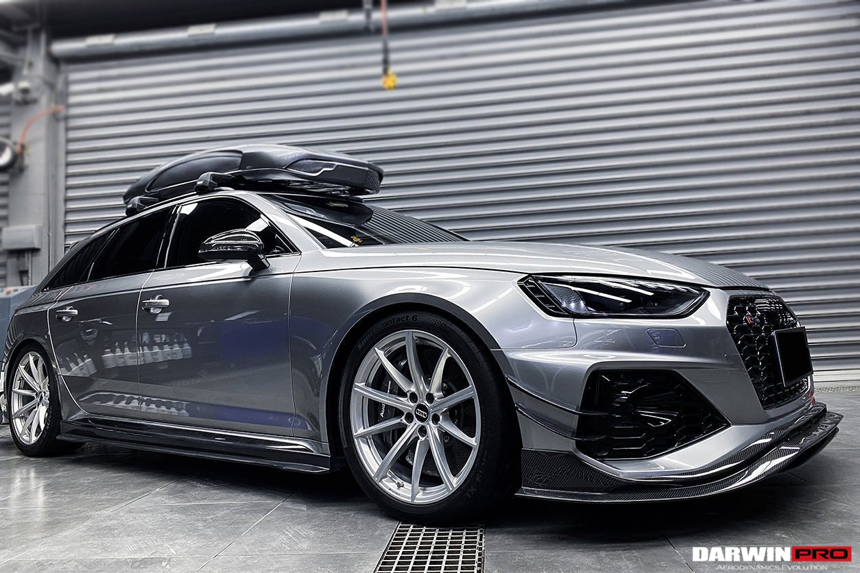 DARWINPRO - AUDI RS4 B9.5 2020 -2024 CARBON FIBRE BKSS FRONT LIP
