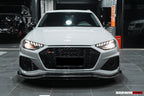 DARWINPRO - AUDI RS4 B9.5 2020 -2024 CARBON FIBRE BKSS FRONT LIP