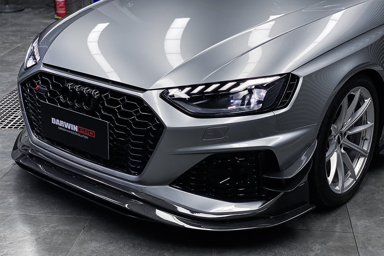 DARWINPRO - AUDI RS4 B9.5 2020 -2024 CARBON FIBRE BKSS FRONT LIP