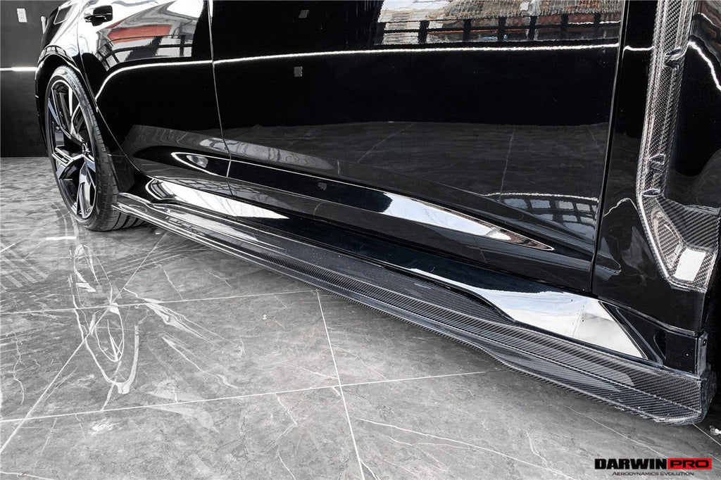 DARWINPRO - AUDI RS6 AVANT C8 2019-2022 CARBON FIBRE BKSS STYLE SIDE SKIRTS