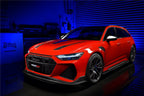 DARWINPRO - AUDI RS6 AVANT C8 2019-2022 CARBON FIBRE BKSS STYLE SIDE SKIRTS