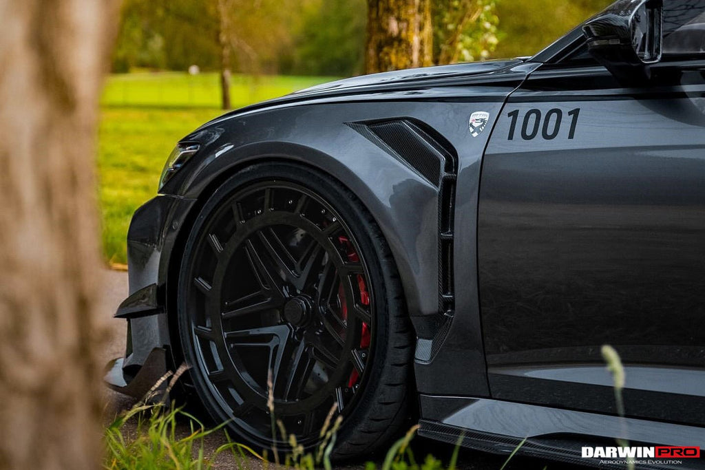 DARWINPRO - AUDI RS6 AVANT C8 2019-2022 CARBON FIBRE FRONT FENDER