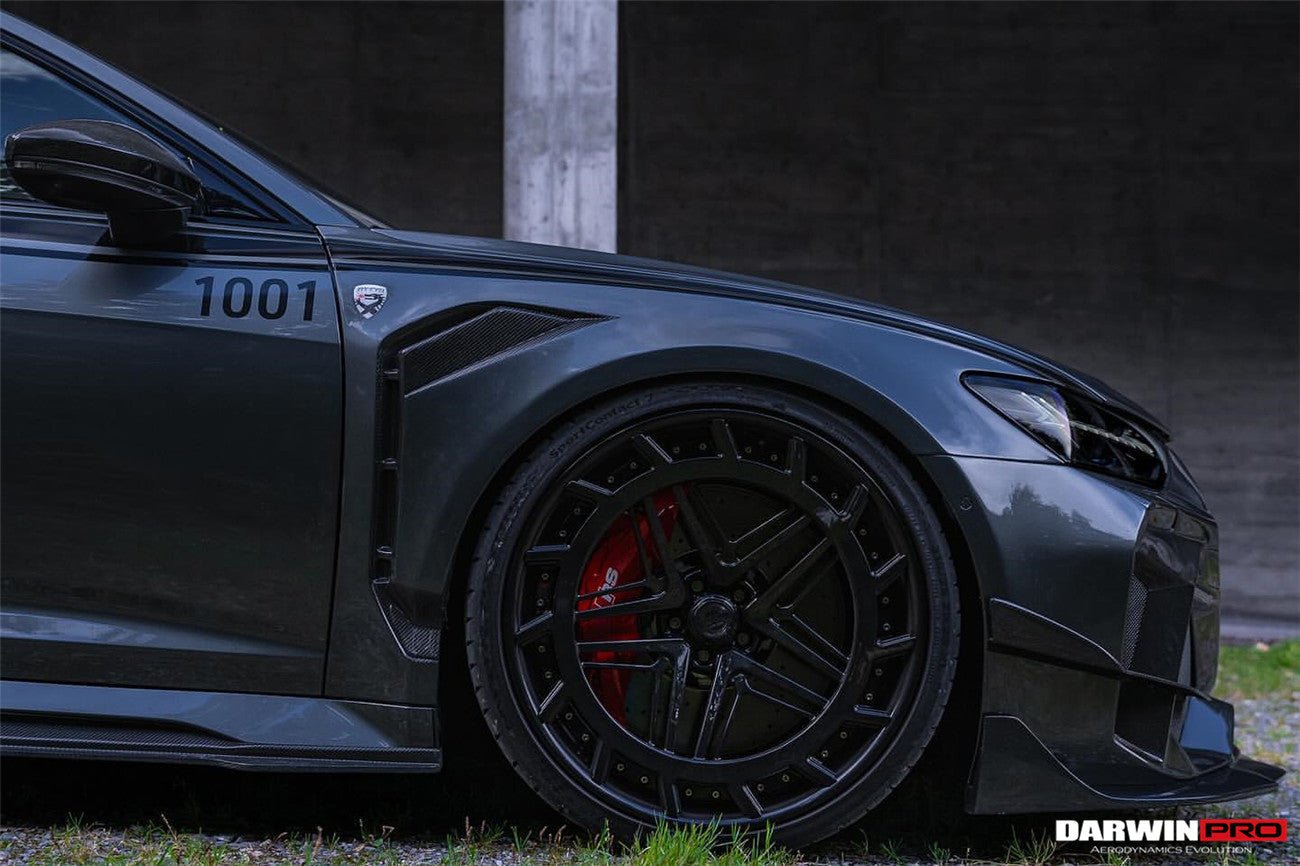 DARWINPRO - AUDI RS6 AVANT C8 2019-2022 CARBON FIBRE FRONT FENDER
