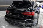 DARWINPRO - AUDI RS6 AVANT C8 2019-2023 BKSS STYLE CARBON FIBRE REAR DIFFUSER