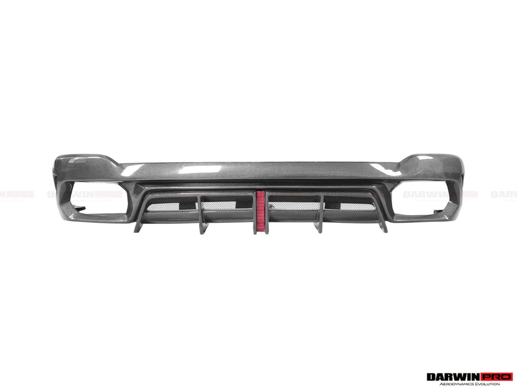 DARWINPRO - AUDI RS6 AVANT C8 2019-2023 BKSS STYLE CARBON FIBRE REAR DIFFUSER