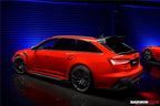 DARWINPRO - AUDI RS6 AVANT C8 2019-2023 BKSS STYLE CARBON FIBRE REAR DIFFUSER