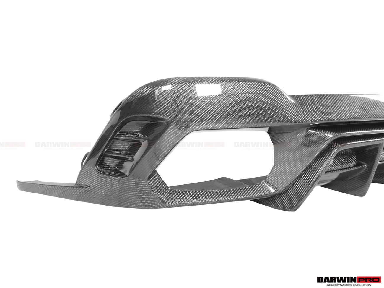 DARWINPRO - AUDI RS6 AVANT C8 2019-2023 BKSS STYLE CARBON FIBRE REAR DIFFUSER