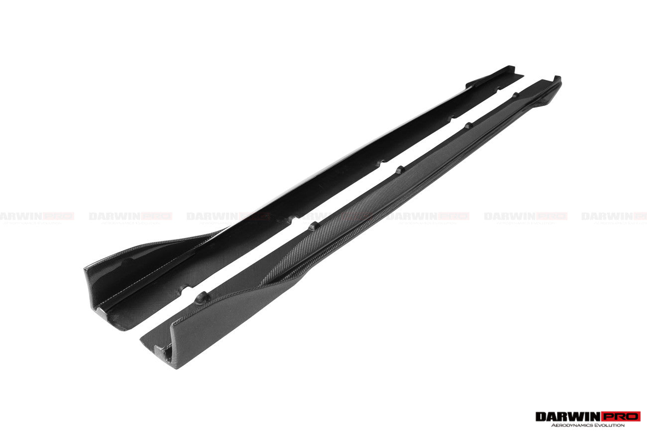DARWINPRO - AUDI RS6 AVANT C8 2019-2023 CARBON FIBRE IMP PERFORMANCE STYLE SIDE SKIRTS