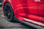 DARWINPRO - AUDI RS6 AVANT C8 2019-2023 CARBON FIBRE IMP PERFORMANCE STYLE SIDE SKIRTS