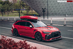 DARWINPRO - AUDI RS6 AVANT C8 2019-2023 CARBON FIBRE IMP PERFORMANCE STYLE SIDE SKIRTS