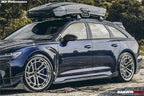 DARWINPRO - AUDI RS6 AVANT C8 2019-2023 CARBON FIBRE IMP PERFORMANCE STYLE SIDE SKIRTS