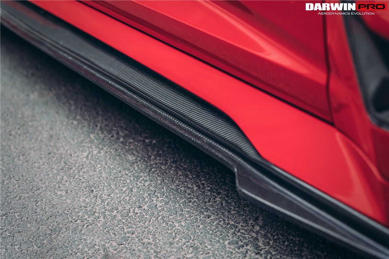 DARWINPRO - AUDI RS6 AVANT C8 2019-2023 CARBON FIBRE IMP PERFORMANCE STYLE SIDE SKIRTS