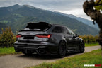 DARWINPRO - AUDI RS6 AVANT C8 2019-2023 CARBON FIBRE IMP PERFORMANCE STYLE SIDE SKIRTS