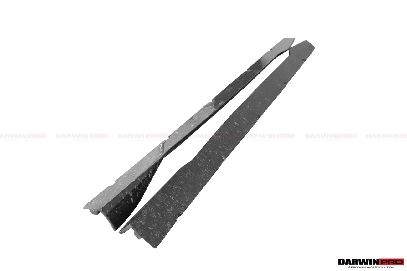 DARWINPRO - AUDI RS6 AVANT C8 2019-2023 CARBON FIBRE IMP PERFORMANCE STYLE SIDE SKIRTS