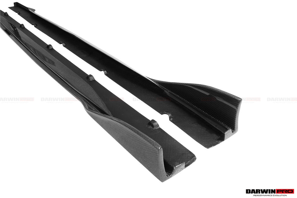 DARWINPRO - AUDI RS6 AVANT C8 2019-2023 CARBON FIBRE IMP PERFORMANCE STYLE SIDE SKIRTS