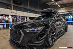 DARWINPRO - AUDI RS6 AVANT C8 2019-2023 IMP PERFORMANCE CARBON FIBRE FRONT CANARDS