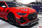 DARWINPRO - AUDI RS6 AVANT C8 2019-2023 IMP PERFORMANCE CARBON FIBRE FRONT CANARDS
