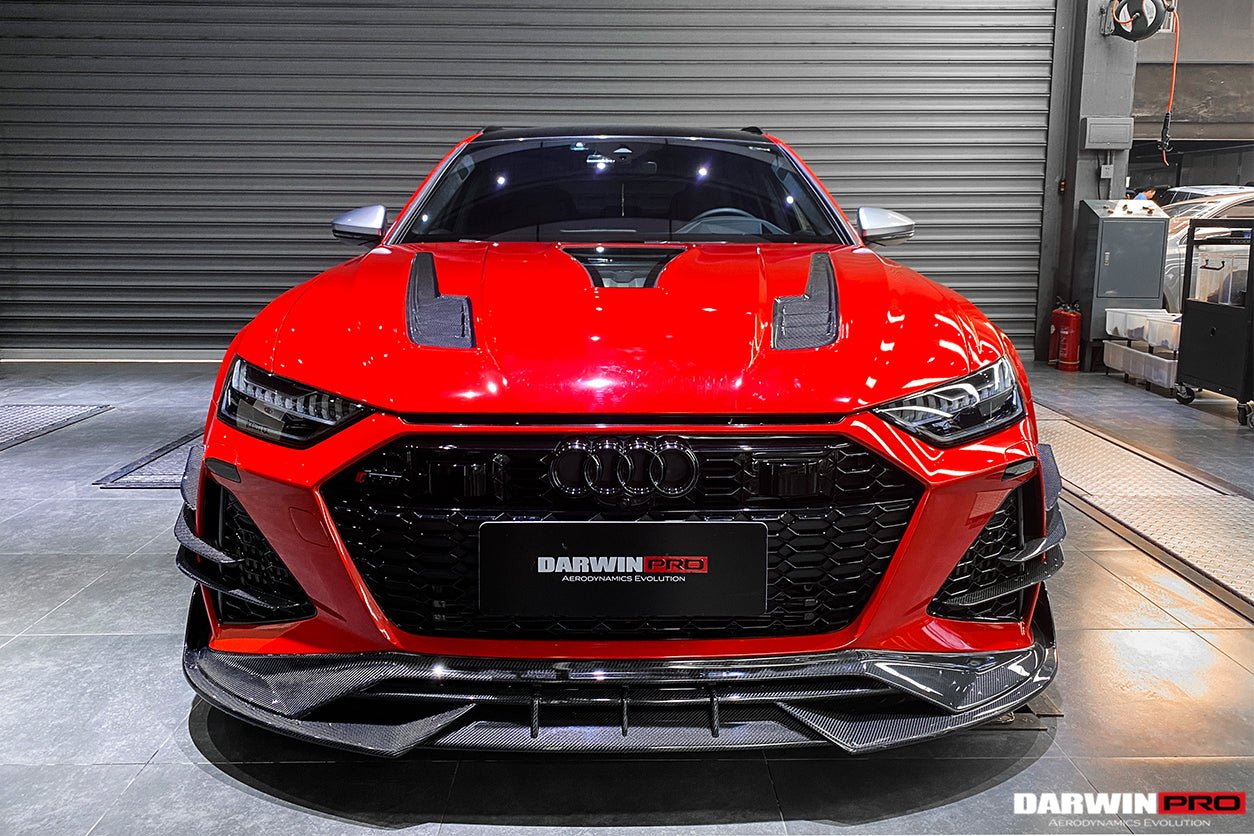 DARWINPRO - AUDI RS6 AVANT C8 2019-2023 IMP PERFORMANCE CARBON FIBRE FRONT CANARDS