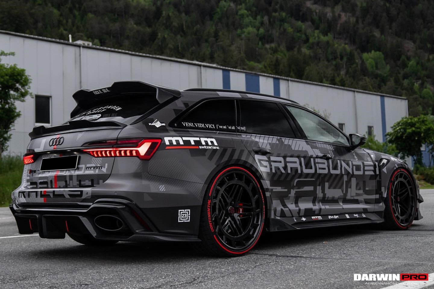 DARWINPRO - AUDI RS6 AVANT C8 2019-2023 IMP PERFORMANCE CARBON FIBRE MID SPOILER