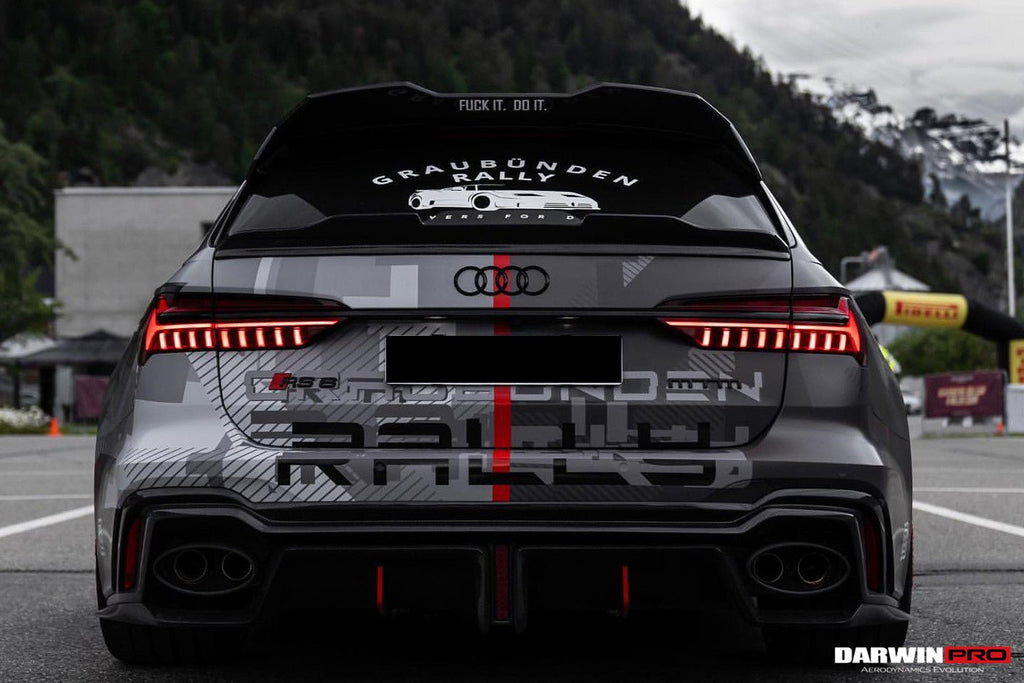 DARWINPRO - AUDI RS6 AVANT C8 2019-2023 IMP PERFORMANCE CARBON FIBRE MID SPOILER