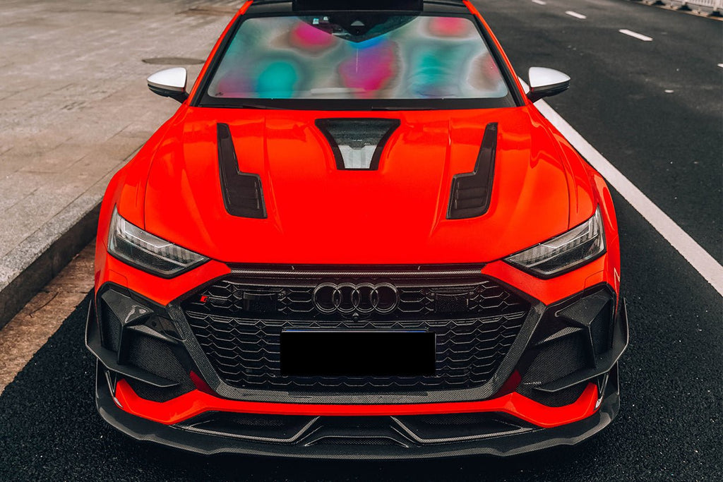 DARWINPRO - AUDI RS6 AVANT C8 2019-2023 IMP PERFORMANCE PARTIAL CARBON FIBRE PARTIAL HOOD BONNET