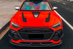 DARWINPRO - AUDI RS6 AVANT C8 2019-2023 IMP PERFORMANCE PARTIAL CARBON FIBRE PARTIAL HOOD BONNET