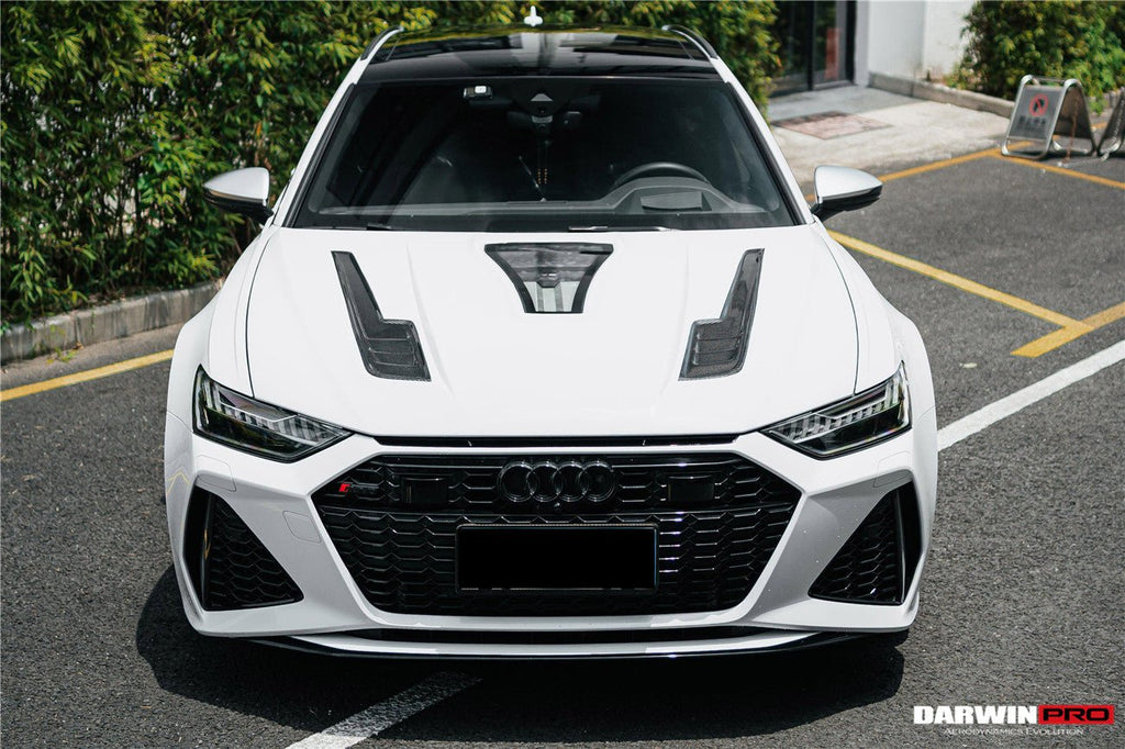 DARWINPRO - AUDI RS6 AVANT C8 2019-2023 IMP PERFORMANCE PARTIAL CARBON FIBRE PARTIAL HOOD BONNET