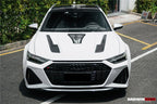 DARWINPRO - AUDI RS6 AVANT C8 2019-2023 IMP PERFORMANCE PARTIAL CARBON FIBRE PARTIAL HOOD BONNET