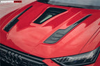 DARWINPRO - AUDI RS6 AVANT C8 2019-2023 IMP PERFORMANCE PARTIAL CARBON FIBRE PARTIAL HOOD BONNET