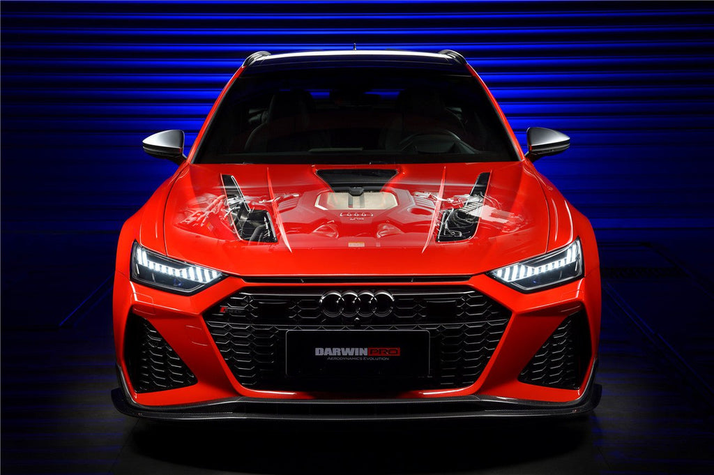 DARWINPRO - AUDI RS6 AVANT C8 2019-2023 IMP PERFORMANCE PARTIAL CARBON FIBRE PARTIAL HOOD BONNET