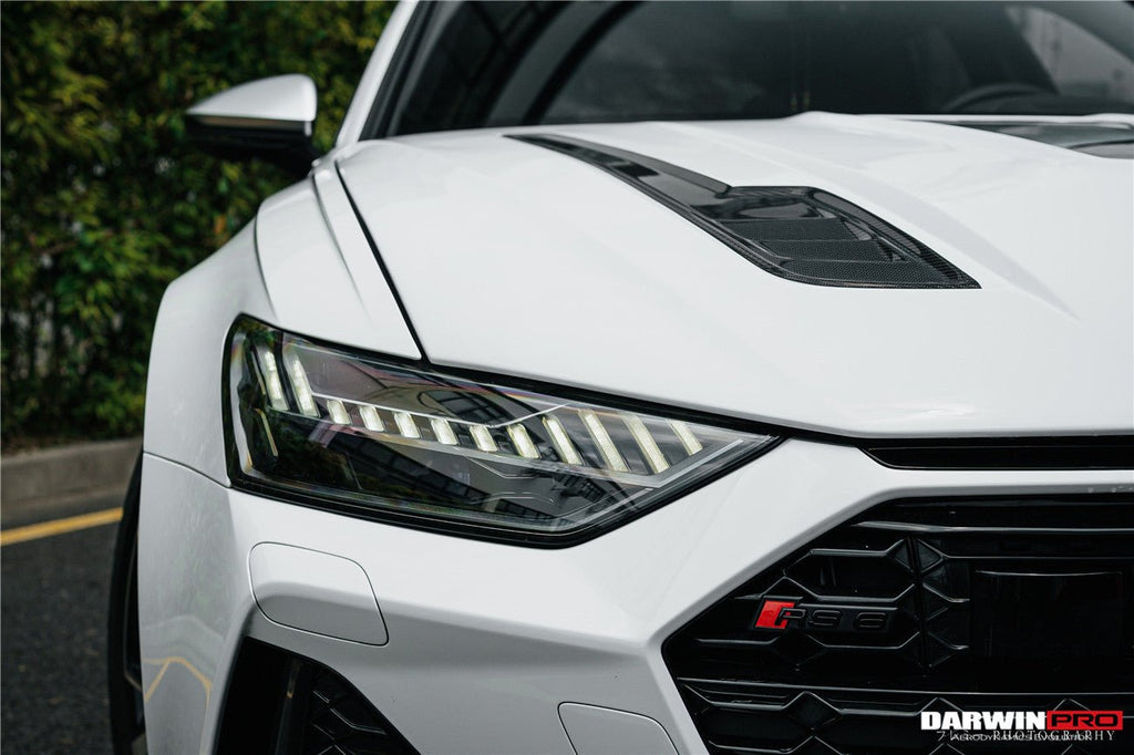 DARWINPRO - AUDI RS6 AVANT C8 2019-2023 IMP PERFORMANCE PARTIAL CARBON FIBRE PARTIAL HOOD BONNET
