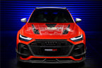 DARWINPRO - AUDI RS6 AVANT C8 2019-2023 IMP PERFORMANCE PARTIAL CARBON FIBRE PARTIAL HOOD BONNET