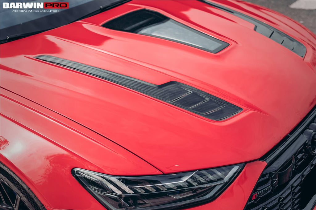 DARWINPRO - AUDI RS6 AVANT C8 2019-2023 IMP PERFORMANCE PARTIAL CARBON FIBRE PARTIAL HOOD BONNET