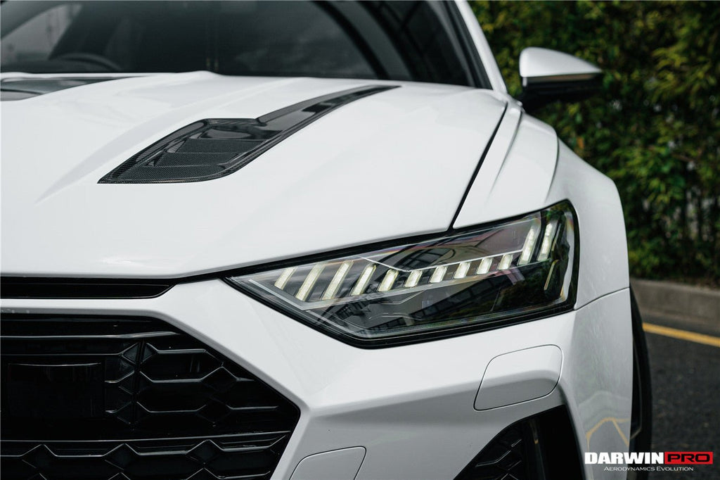 DARWINPRO - AUDI RS6 AVANT C8 2019-2023 IMP PERFORMANCE PARTIAL CARBON FIBRE PARTIAL HOOD BONNET