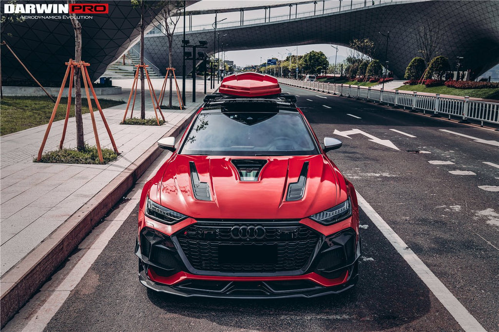DARWINPRO - AUDI RS6 AVANT C8 2019-2023 IMP PERFORMANCE PARTIAL CARBON FIBRE PARTIAL HOOD BONNET