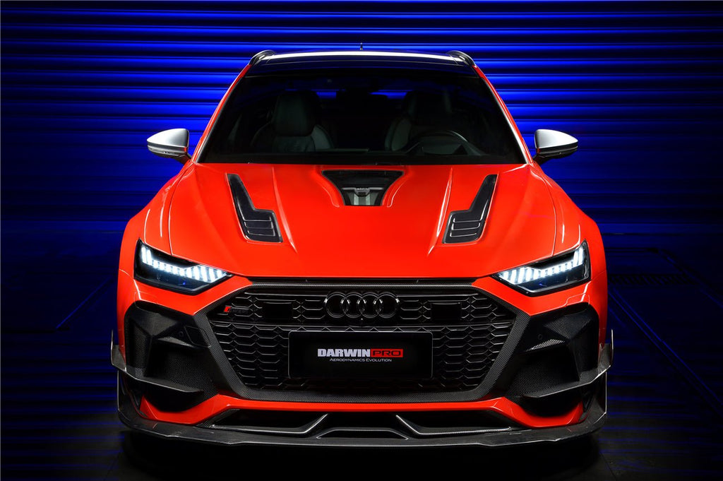 DARWINPRO - AUDI RS6 AVANT C8 2019-2023 IMP PERFORMANCE PARTIAL CARBON FIBRE PARTIAL HOOD BONNET