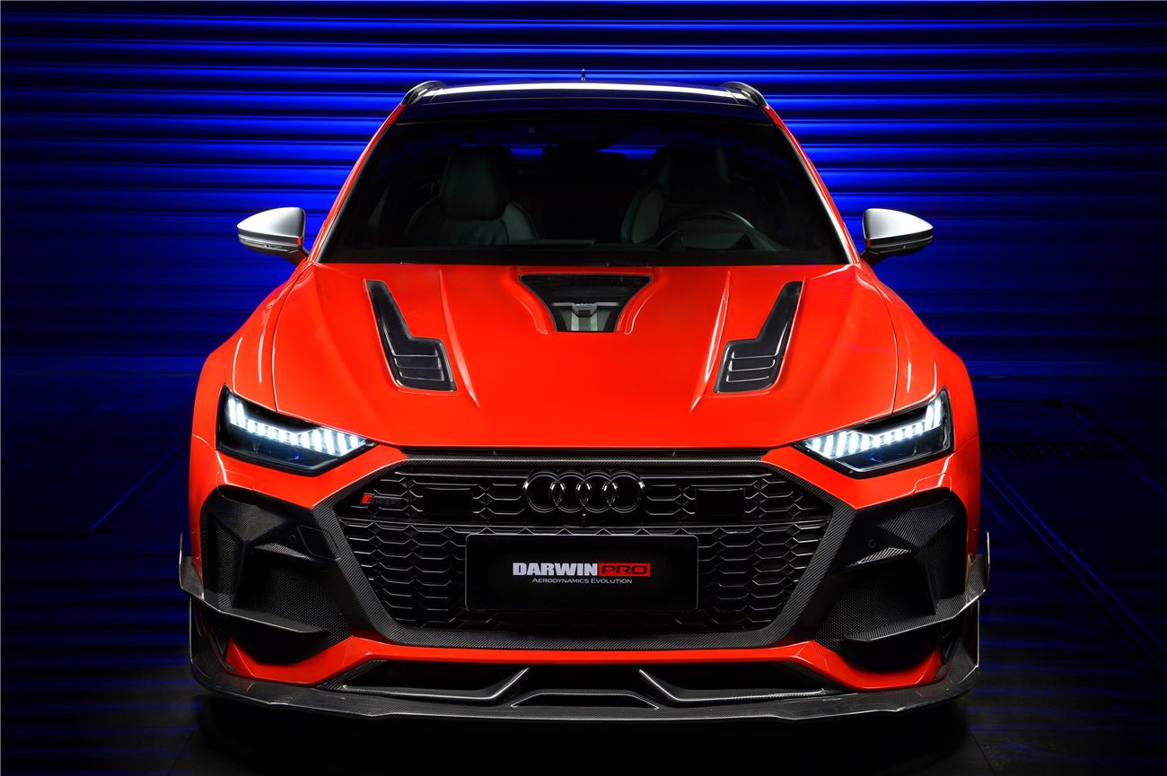 DARWINPRO - AUDI RS6 AVANT C8 2019-2023 IMP PERFORMANCE PARTIAL CARBON FIBRE PARTIAL HOOD BONNET