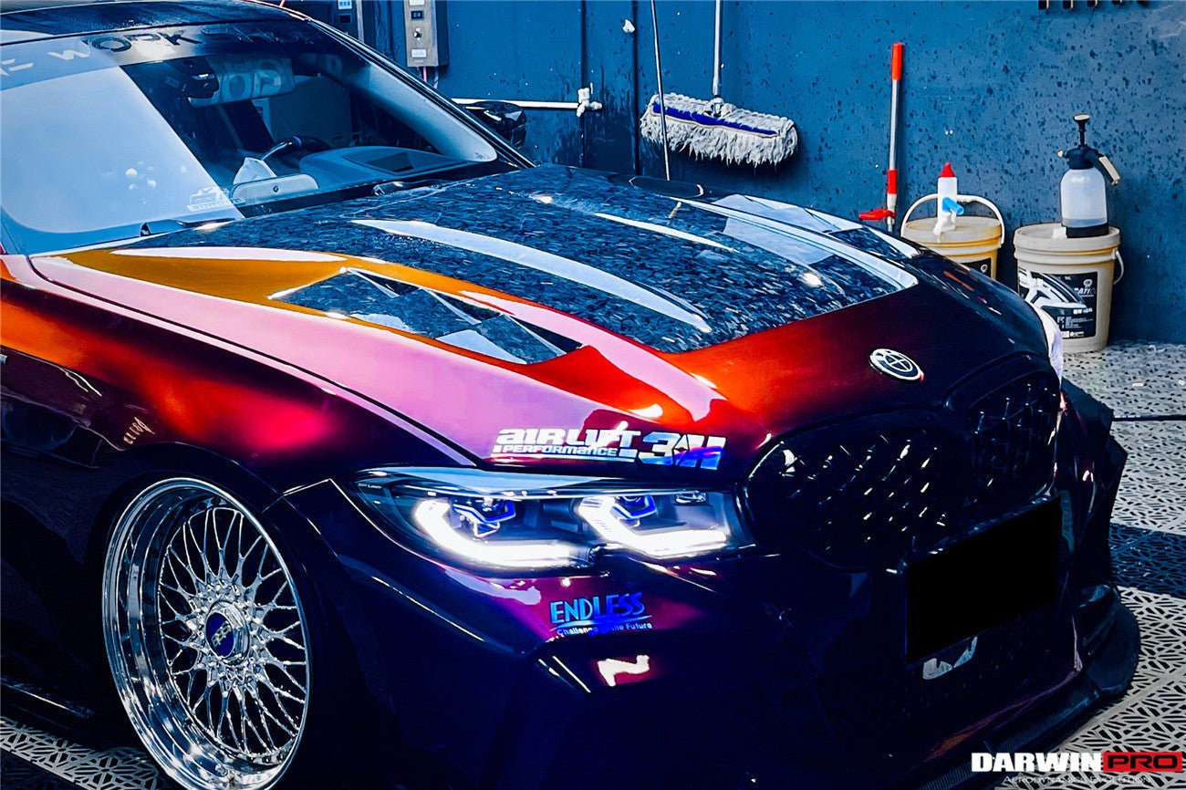 DARWINPRO - BMW 3 SERIES G20 BKSS STYLE CARBON FIBRE HOOD BONNET