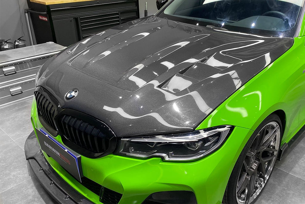 DARWINPRO - BMW 3 SERIES G20 BKSS STYLE CARBON FIBRE HOOD BONNET