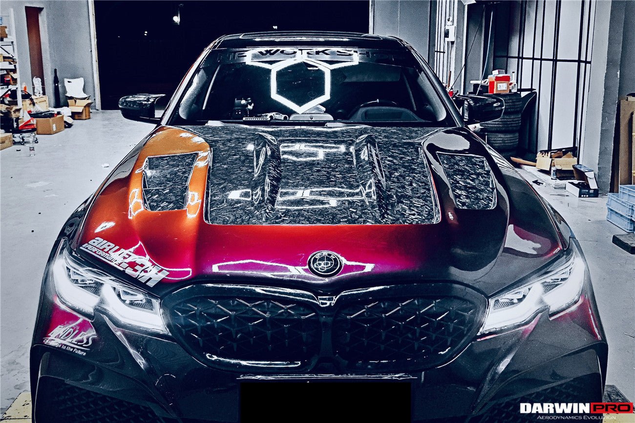 DARWINPRO - BMW 3 SERIES G20 BKSS STYLE CARBON FIBRE HOOD BONNET