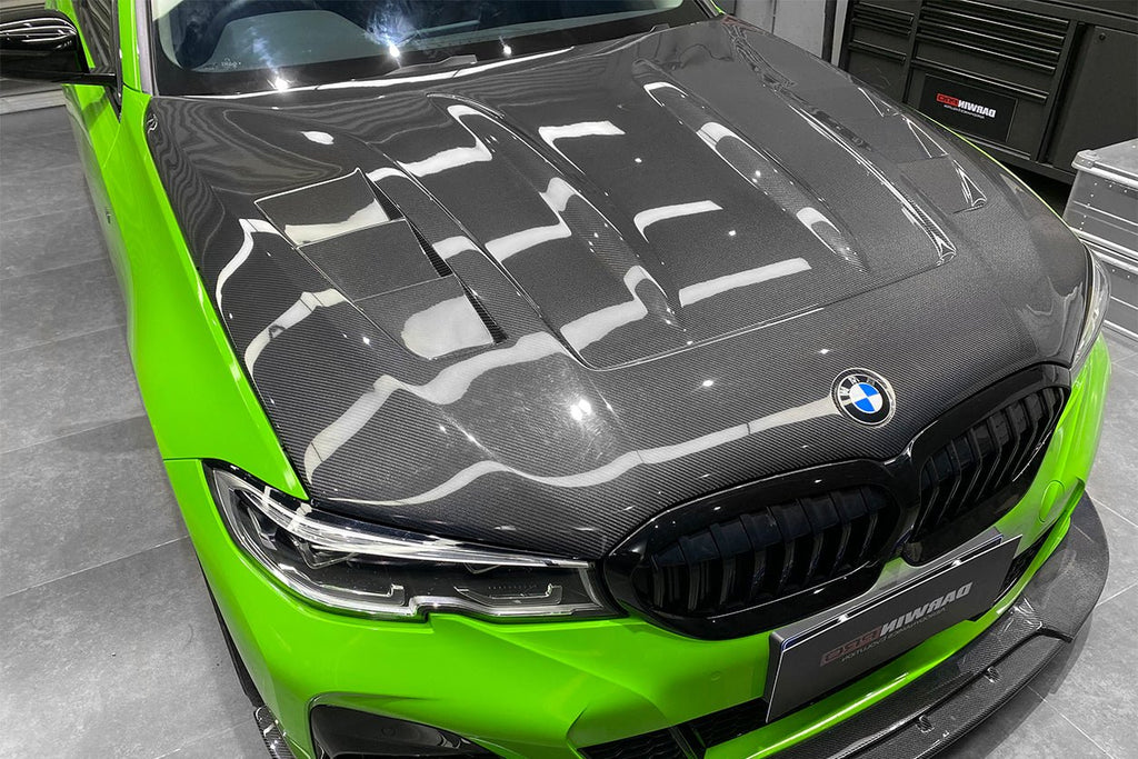 DARWINPRO - BMW 3 SERIES G20 BKSS STYLE CARBON FIBRE HOOD BONNET